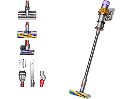 DYSON V15 Detect Absolute Kablosuz Şarjlı Dikey Süpürge Gri